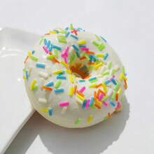 PU Simulated Donut Squishy Slow Rebound Cake Food Toy, Bread Fridge Magnet Small Pendant Decor - Multicolor - View 4