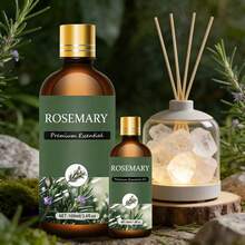 100毫升/3.4盎司，30毫升/1.0盎司迷迭香精油，适用于香薰机、加湿器、手工皂/蜡烛制作，男女皆宜，理想礼品 - 香薰精油 - 查看 3