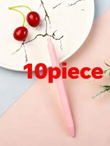 1/5/10/20/50pcs Customized Text Logo Macaron Color Neutral Pen, Personalized Luxury Push-Type Signing Pen With Engraved Text, Custom Business Advertising Pen - Multicolor - View 22