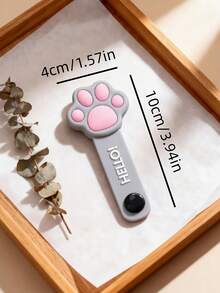 猫咪元素2件装卡通猫爪理线器，适用于耳机线、数据线、充电线整理，便携实用，可扎紧耳机线，桌面装饰，螺旋设计，做工精致，女士节礼物 - 彩色 - 查看 6