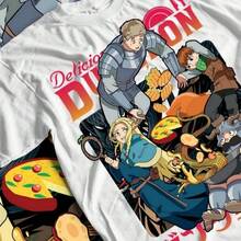 Anime Vintage Laios Touden Dungeon Meshi Unisex Tee Special Shirt For Fans - 白色 - 查看 5