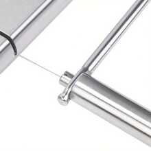 Board With Cutting Handle Cheese Slicer Butter Cutter Stainless Steel Square Blade For Even Slices Durable Kitchen Tool For Perfect Cheese Cutter - View 3