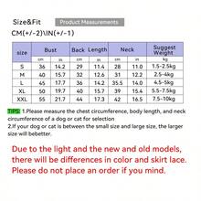 Red Bow & 3D Rose Embroidery Mesh Tutu Dress, Matching Pet Apparel For Small/Medium Dogs - Red - View 2