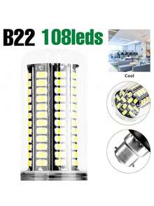 CanLing 20W LED玉米燈泡 E27/E26 嵌入式天花板燈 E14 AC85-265V 5W/7W/9W/12W/15W 適用於居家客廳廚房浴室臥室書房辦公室走廊儲藏室倉庫車庫地下室室內吊燈照明 110V/220V 無閃爍護眼 B22 - (AC85-265V)-LED Corn Light Bulb - 查看 29
