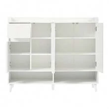 Shoe Cabinets - White - View 7