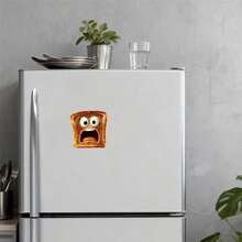Cute Cartoon Toast Expression Photo, Home Decor - G - View 4