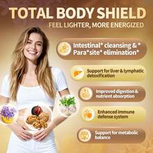 18-In-1 Black Walnut Wormwood Cleanse For Humans, 160 Day Supply, 6600mg Serv... - 1 - View 2