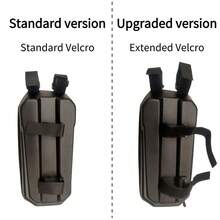 3L Large Capacity Electric Scooter Front Bag - Adjustable Waterproof Bag Suitable For Electric Scooters And Bicycles, With 4 Hook And Loop Straps And Zipper Safety Design - Black - View 5