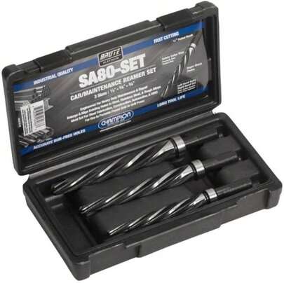 Champion SA80-SET Brute Platinum HSS Maintenance Reamer 3 Piece Set (1_2", 5_8", 3_4")