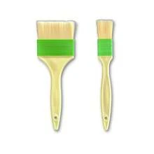 Juego De Brochas Para Cocina Delgada Y Gruesa - Ver 6