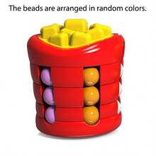 Double-Sided Rotating Maze Ball, Suitable For Children 3+ Years Old, An Educational And Fun Logic Game Toy That Helps Develop Focus, Patience And Hand-Eye Coordination. Made Of Durable Mixed-Color ABS Material With Smooth Rotation. This Interactive Parent-Child Puzzle Toy Is An Ideal Choice For Early Learning And Cognitive Training, Also A Perfect Gift For Birthday, Halloween, Christmas, Holidays, Classroom And Family Game Nights. - Multicolor - View 17