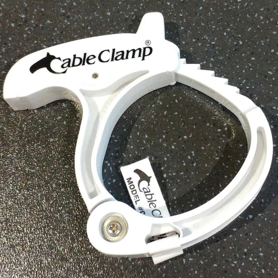 Plastic Clamp Cable Tidy Clip Fastener Grip Hold Clips Clamps Quick Release Grip - one-size - View 1