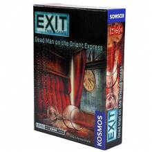 Dead Man On The Orient Express Exit The Game Family-Friendly, Card-Based At-Home Escape Room Experience For 1 To 4 Players - Navy Blue - View 3