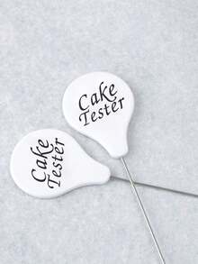 1/2pcs Stainless Steel Cake Tester Probe, Cake Baking Test Needle, Oven Baking Tool, Back To School Home Cooking Utensil - Multicolor - View 5