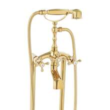 LOYALHEARTDY Freestanding Bathtub Faucet, Floor-Mounted Tub Filler, Bathtub Faucet - A - View 12