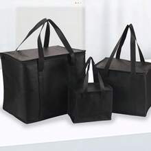 1pc Compact Aluminum Foil Insulated Lunch Bag, Foldable Picnic Cooler Tote With Large Capacity - View 2