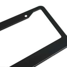 Marco para matrícula estándar de EE.UU.Marco para matrícula de aleación de aluminio grueso deúltiples especificaciones adecuado para modelos de uso general LPPT - A - Ver 3