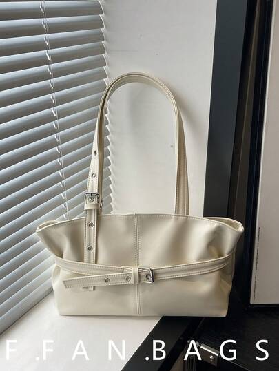 1 chiếc túi tote cỡ lớn kiểu cổ điển, túi đeo vai ngoại cỡ dành cho người đi làm, túi xách nữ màu đỏ rượu vang thời trang kiểu xe máy, chất liệu da PU phủ sáp dầu màu trơn, dây đeo trang trí, khóa kéo, màu đỏ tía, túi đeo vai nữ công sở ngoài trời, ba lô sinh viên, thích hợp cho chuyến đi ngắn ngày, kỳ nghỉ, quà tặng, ngày Valentine, quà lưu niệm, quà tặng cho bạn gái, quà sinh nhật, mua sắm, công tác, lựa chọn tốt nhất, phù hợp sử dụng hàng ngày.