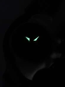 1件男士Y2K复古多功能防水夜光石英腕表， - 銀色 - 查看 9