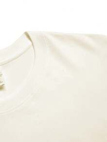 Men's T-Shirt/Blouse/Shirt 100% Cotton New Release Stylish Gringa Printed Streetwear Tokyo Shibuya Anime JJK TOJI BEHIND - 奶油色 - 查看 2