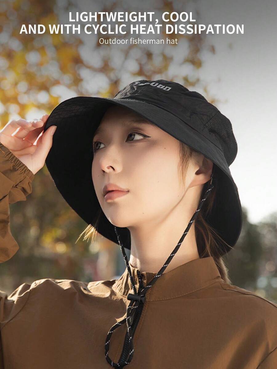 TOSUOD Foldable Fishing Hat, Quick-Dry Outdoor Hiking Cycling Sun Hat, UV Protection Unisex Sunhat - Multicolor - View 1