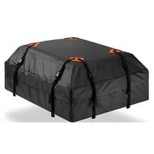 1个15立方英尺防水车顶行李袋，带防滑垫，可折叠车顶行李架，防尘行李袋，通用收纳袋，适用于旅行、户外露营 - A - 查看 15