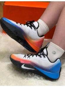 Nike 耐克 S.T. FLARE 阴阳篮球鞋，采用缓震防扭设计，男款 - 彩色 - 查看 8