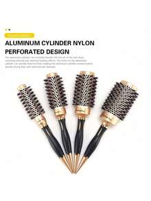 Salon Hairdressing Anti-Static Hairdressing And Curling Styling Barber Hair Comb Women Wet Curly Hair Brush For Styling Tool - Multicolor - View 5