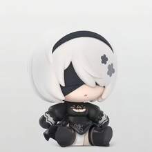 1pc Cute Gaming Pose Figure, High-Quality Durable PVC Material, Exquisite Character Statue Decor, Suitable For Desktop, PC Case, Car, Bookshelf, Room Decoration - Multicolor - View 4