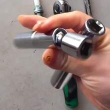 FZY 14 Spark Plug Socket Wrench Key Adapter Kit | Steel Auto Mechanical Repair Install Removal Tool - 火星塞 - 查看 10