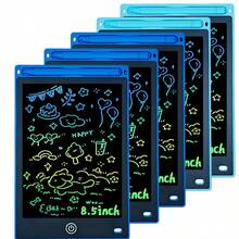Set de 5 piezas, 5 colores disponibles | Tableta de dibujo LCD de 8.5" | Reutilizable, sin luz azul, tablero de dibujo de un solo clic para borrar, adecuado para niños de 3 a 8 años para alfabetización, expresar la imaginación de los niños, ideal como regalo escolar y recuerdos de fiesta - Multicolor - Ver 18