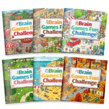 Brain Games Fun Challenge Collection | Multi-Scene Look & Find Puzzles | Detail Search & Focus Training | Family Interactive Bestseller | Perfect Gift For Back-To-School, Christmas & Birthdays - Observation & Logic - View 3