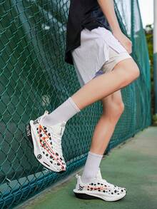 L.S.W.P Men's Athletic Shoes - Lightweight Breathable Running Shoes, Enhanced Cushioning And Durable Rubber Outsole, Suitable For Training, Hiking And Casual Wear - All-Season Low-Top Sneakers, Streetwear Hiking Shoes, Fashionable Athletic Design, Fabric Upper. - Planet - View 13