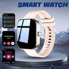 Smartwatch With Functions Including Call Answering, Message Alerts, Music Control, Remote Camera, Step Counter, Calorie Tracker, Multiple Sports Modes, Alarm, Incoming Call And Message Notifications, Compatible With Android And IOS Systems. - Multicolor - View 15