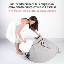 Funda interior gigante para sillas de puf para adultos nios y adolescentes sin relleno para sala de estar recmara sof silla cubierta interior redonda sin relleno 4.1 pies color blancoDecoración de cuarto, Muebles, Herramientas para hombre, Muebles para cuarto - [AUTOMÓVIL CLUB BRITÁNICO - Ver 4