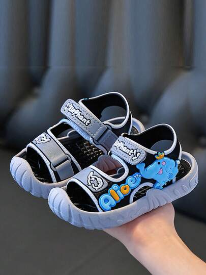 2026新款男童卡通可爱软底沙滩凉鞋，幼儿/小童/大童夏季款