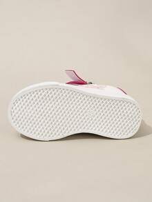 1双儿童休闲运动鞋，春秋新款时尚滑板鞋，女童多功能学步鞋 - 紅色 - 查看 6