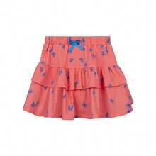 2-Pack Girls'Potty Training Skirt Pants – Built-In 6-Layer Absorbent Underwear, Soft Ruffled Design, Washable & Comfortable For Toddlers - Red - View 3
