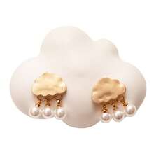 Creative Jewelry Display Stand, Cloud-Shaped Earring Holder, Jewelry Display Prop For Living Room, Bedroom, Wedding, Party, Christmas, Halloween, Easter, Thanksgiving, Ramadan, Perfect Birthday, Housewarming Gift, Elegant Design - Multicolor - View 5