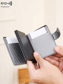 CHARM INFINITE Multifunctional PU Leather Card Case Portable Coin Purse Large Capacity - Multicolor - View 11