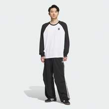 Adidas Originals 男士降落伞裤 KC2638 - 黑色 - 查看 7