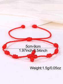 6件套十字架友谊手链套装，宗教信仰饰品 - 手鍊 - 查看 2