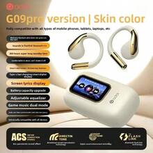 ASUS G09Pro Wireless Bluetooth Earphones, AI Simultaneous Translation, Display Screen, Multiple Music Modes, Smart Noise Cancellation - View 12