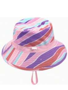 Mũ tai bèo lưới thoáng khí mùa hè cho trẻ em, in hình khủng long, vành rộng, có thể điều chỉnh, chống gió và chống trượt, thích hợp cho bé trai/bé gái, nhiệt độ từ 25°C trở lên, 6-18 tháng, 18-36 tháng, 3-8 tuổi. - 1PC - Xem 17