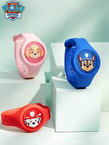 1 pezzo Braccialetto in silicone con cartone animato Paw Patrol, adatto come regalo per amici, compagni di classe, matrimoni, miglior regalo per le vacanze, decorazione per l'atmosfera della festa, decorazione perfetta per la festa, decorazione per la casa, decorazione perfetta per la stanza, regalo di Natale, San Valentino, regalo ideale per la celebrazione del compleanno, souvenir per le donne, estetica carina, regalo di San Valentino, decorazione, decorazione per la casa, regalo di San Valentino - Multicolore - Visualizzare 2