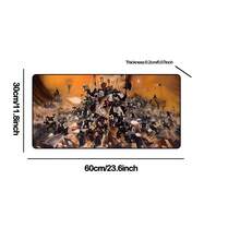 Tấm lót chuột chơi game hình robot khổng lồ, đế cao su chống trượt, họa tiết robot chiến đấu tương lai, phụ kiện máy tính bền chắc, phù hợp cho văn phòng tại nhà và chơi game, món quà lý tưởng cho người hâm mộ robot và game khoa học viễn tưởng. - Xem 9