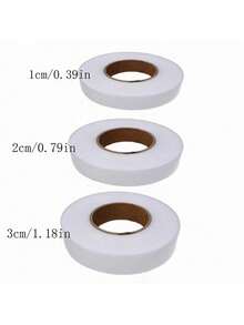 1 Roll Non-Woven Fusible Tape, Adhesive, DIY Double-Sided Tape, Non-Woven Lining, Pants Waist Tape Self-Adhesive Hem Shortening Tape, Denim Clothing Sewing Accessories, Non-Woven Interlining - Double-sided Adhesive Backing - View 6