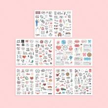5sheets Wedding And Engagement Planning Stickers - Wedding Planning Stickers (Includes English And German) - A - View 6
