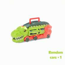 Set de Mini Dinosaurio Transformable, Auto de Aleación Incluido, Portátil y Expandible, Juguete Favorito para Niños, Regalo Divertido - Camello - Ver 10