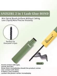 640pcs False Eyelashes Set, DIY Segmented False Lashes, With Bond&Seal,Remover, Tweezers, Lightweight & Reusable, Large Capacity Individual Lashes Set, Soft & Natural Lashes, Create 3D Dimensional Eye Makeup, For Home DIY, Travel, Daily Commute, Evening Party, Wedding Bride Makeup, Etc. - Black - View 5